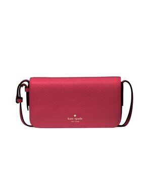 New Kate Spade Juliette Crossbody Bag Pebble Leather Red Jam